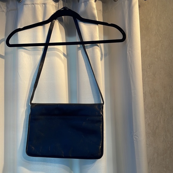 Vintage Leather Shoulder Purse - Picture 2 of 6